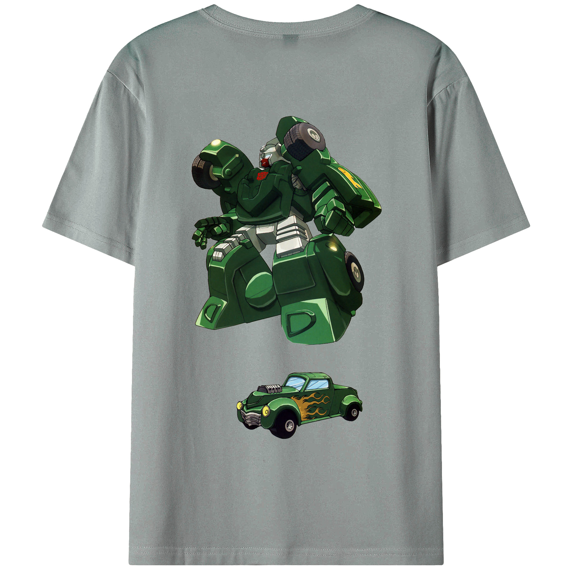 （画像用）  綿100％ メンズ半袖Tシャツ（バックプリント） 通気性